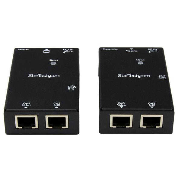 StarTech.com Extendeur HDMI via CAT5/CAT6 avec Power over Cable - Prolongez un signal HDMI à 50 m - Prolongateur audio/vidéo - plus de CAT 5e/6 - jusqu'à 50 m - pour P/N: ST128HDMI2, SVA12M2NEUA, SVA12M5NA, VIDWALLMNT