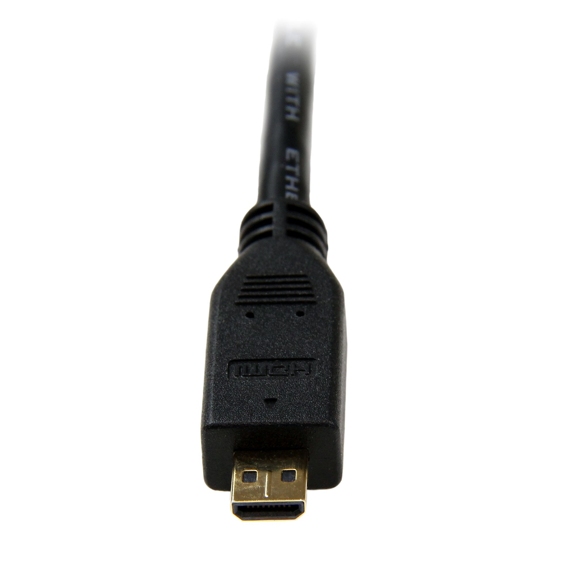 StarTech.com Câble HDMI haute vitesse avec Ethernet 0,5 m - HDMI vers HDMI Micro - M/M - Câble HDMI avec Ethernet - HDMI mâle pour 19 pin micro HDMI Type D mâle - 50 cm - noir