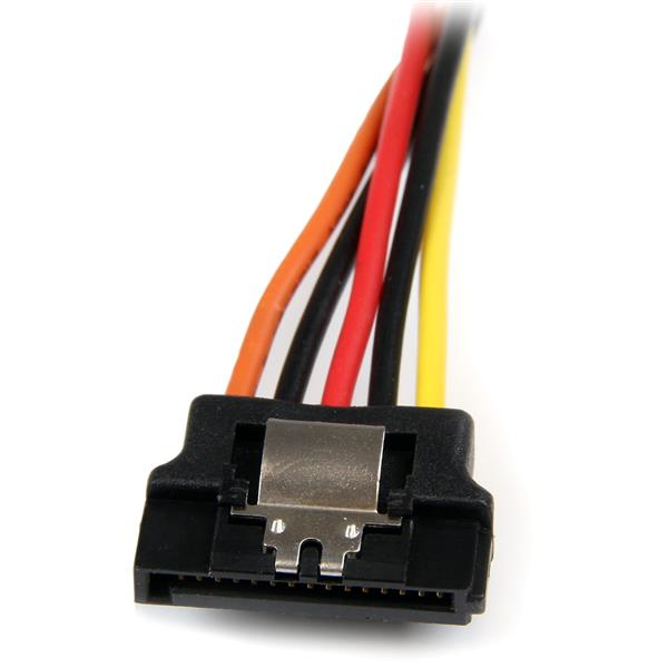 StarTech.com Câble répartiteur en Y d'alimentation SATA vers 2x SATA avec verrouillage - 15 cm - Câble doubleur alimentation SATA - Répartiteur d'alimentation - alimentation SATA (M) pour alimentation SATA (F) - 15.24 cm - verrouillé - pour P/N: HSB13SATS