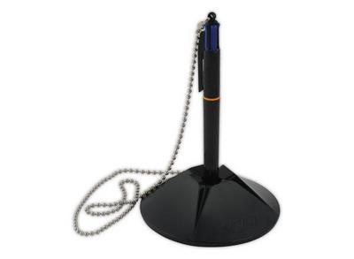 1 Stylo bille sur socle BIC - 4 recharges- Ecriture moyenne
