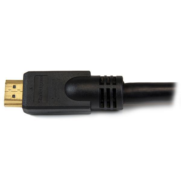 StarTech.com Câble HDMI haute vitesse Ultra HD 4K x 2K de 10m - Cordon HDMI vers HDMI - Mâle / Mâle - Noir - Plaqués or - Câble HDMI - HDMI mâle pour HDMI mâle - 10 m - noir
