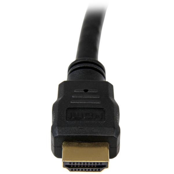 StarTech.com Câble HDMI haute vitesse Ultra HD 4K x 2K de 1m - Cordon HDMI vers HDMI - Mâle / Mâle - Noir - Plaqués or - Câble HDMI - HDMI mâle pour HDMI mâle - 1 m - blindé - noir - pour P/N: MSTCDP122HD