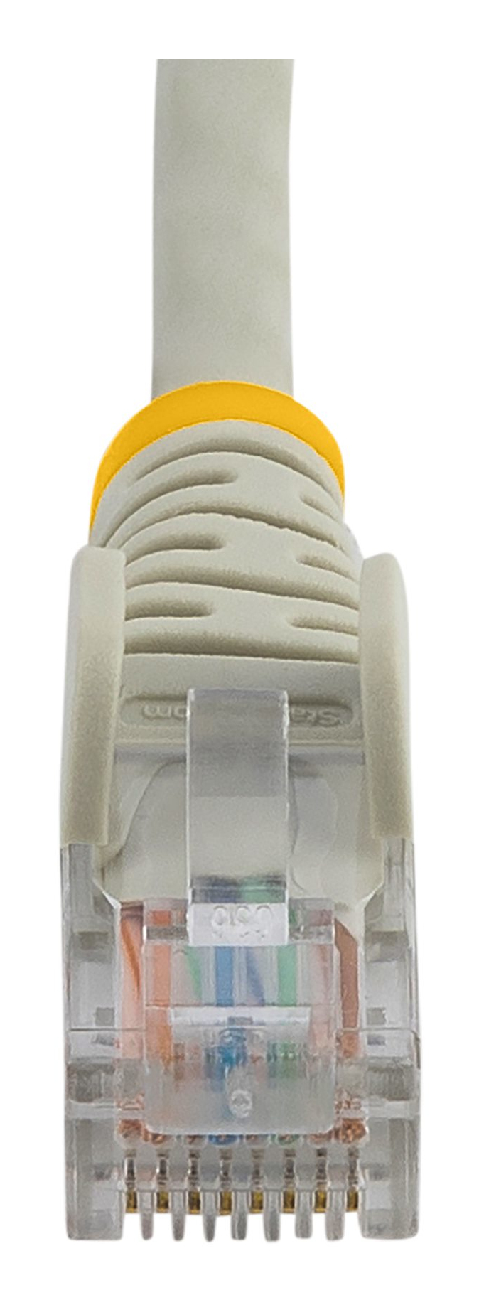 StarTech.com Câble réseau Cat5e UTP sans crochet de 1 m - Cordon Ethernet RJ45 anti-accroc - Câble patch - M/M - Gris - Cordon de raccordement - RJ-45 (M) pour RJ-45 (M) - 1 m - UTP - CAT 5e - moulé, sans crochet - gris