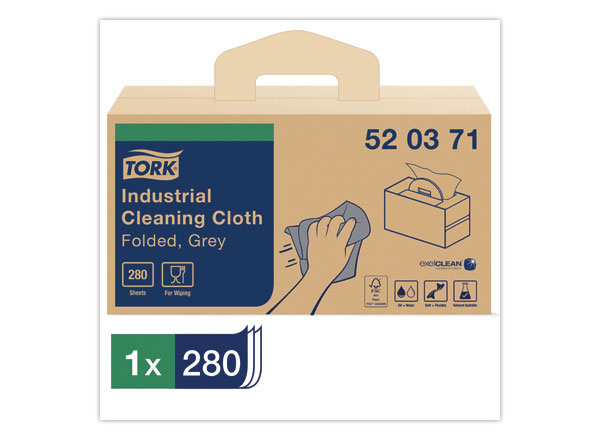1 Chiffons de nettoyage industriel TORK Plié Handy Box W7