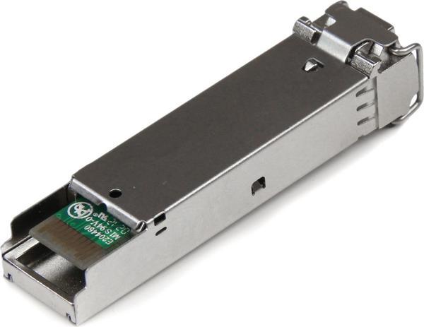 StarTech.com Module de transceiver SFP à fibre optique Gigabit - Compatible Cisco GLC-SX-MM - Multimode LC - Mini-GBIC - 550 m - Module transmetteur SFP (mini-GBIC) - 1GbE - 1000Base-SX - LC multi-mode - jusqu'à 550 m - 850 nm - pour P/N: ET91000SFP2, ET9
