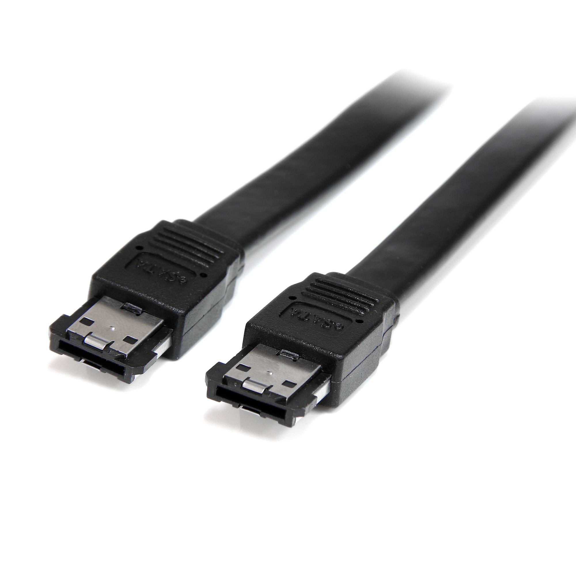 StarTech.com Câble eSATA externe blindé de 1,8 m - Cordon eSATA vers eSATA - Serial ATA III 6 Gb/s - M/M - Câble eSATA - Serial ATA 150 - eSATA (M) pour eSATA (M) - 1.8 m - noir - pour P/N: S351BMU33ET, S351BMU33ETG, SATDOCK5U3ER, SDOCKU313E, SDOCKU33EBV,