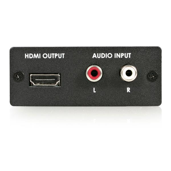 StarTech.com Convertisseur Vidéo Composante YPbPr (YUV) ou VGA et Audio vers HDMI® - PC vers HDMI -  1080p (HDTV) et 1920x1200 (PC) - Convertisseur vidéo - vidéo composante, VGA - HDMI - noir