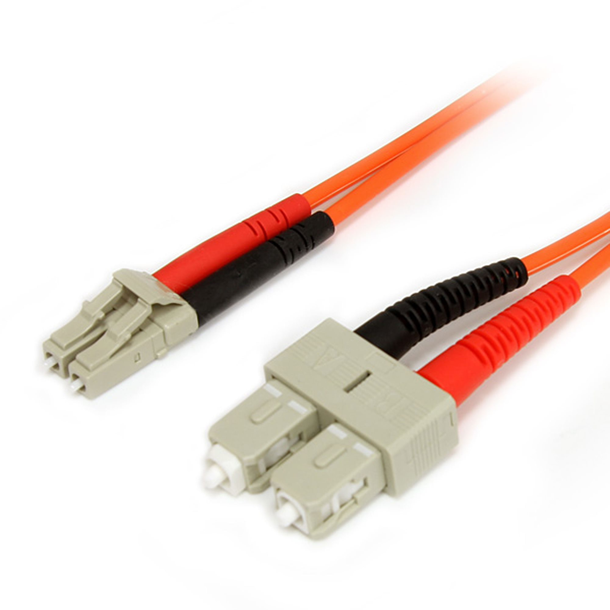 StarTech.com Câble patch à fibre optique duplex 62,5/125 multimode 3 m LC - SC - Câble réseau - LC multi-mode (M) pour SC multi-mode (M) - 3 m - fibre optique - duplex - 62,5 / 125 microns - pour P/N: US100A20FXSC, US100A20SFP, US1GA30SFP, US1GA30SXSC, US