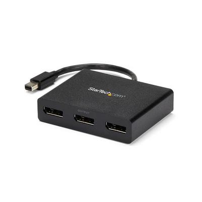 StarTech.com Splitter multi-écrans Mini DisplayPort vers 3x DisplayPort - Hub MST à 3 ports - Répartiteur Mini DP 1.2 vers 3x DP - Répartiteur video - 3 x DisplayPort - de bureau - AC 100/230 V - pour P/N: SVA5N3NEUA