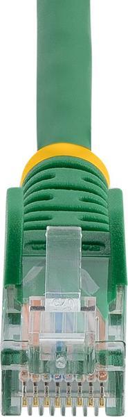 StarTech.com Câble réseau Cat5e UTP sans crochet - 50 cm Vert - Cordon Ethernet RJ45 anti-accroc - Câble patch - Cordon de raccordement - RJ-45 (M) pour RJ-45 (M) - 50 cm - UTP - CAT 5e - bloqué, sans crochet - vert