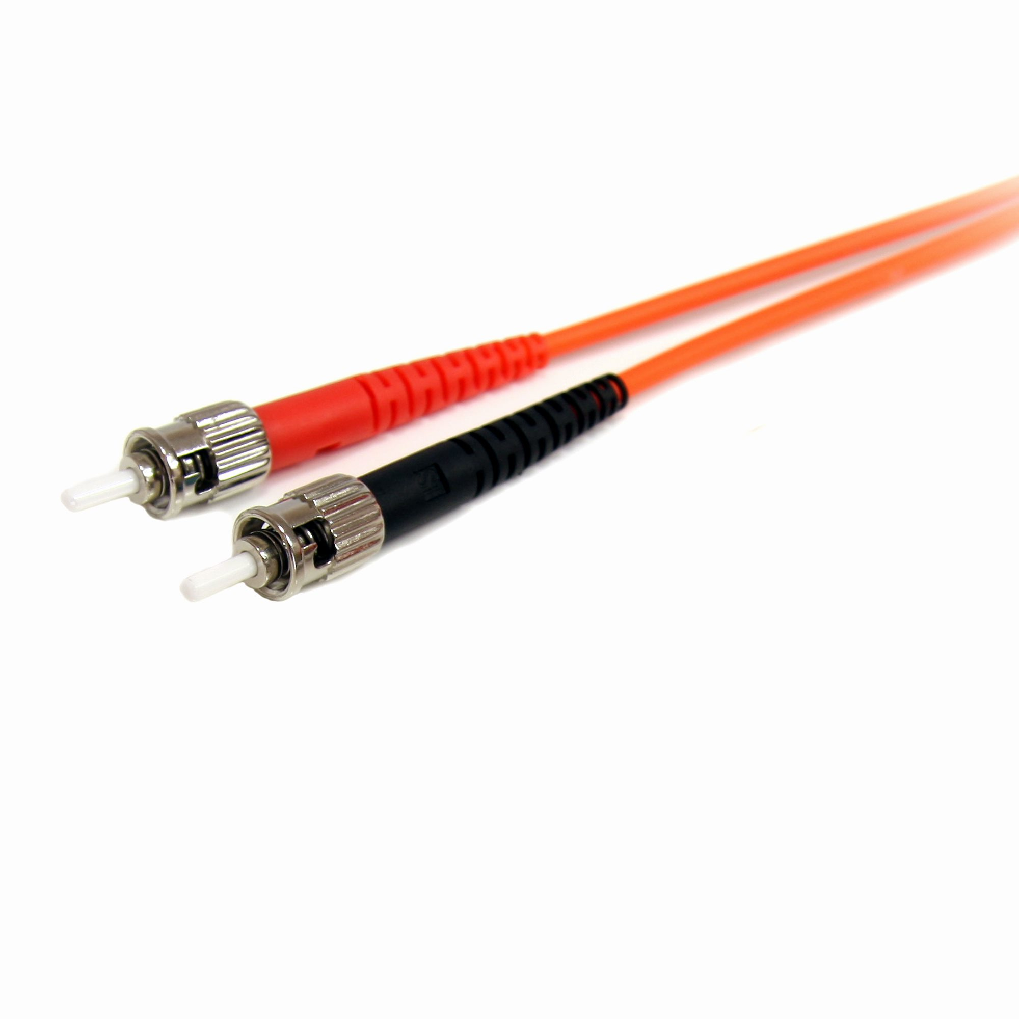 StarTech.com Câble patch à fibre optique duplex 62,5/125 multimode 1 m LC - ST - Cordon de raccordement - LC multi-mode (M) pour ST multi-mode (M) - 1 m - fibre optique - duplex - 62,5 / 125 microns - orange