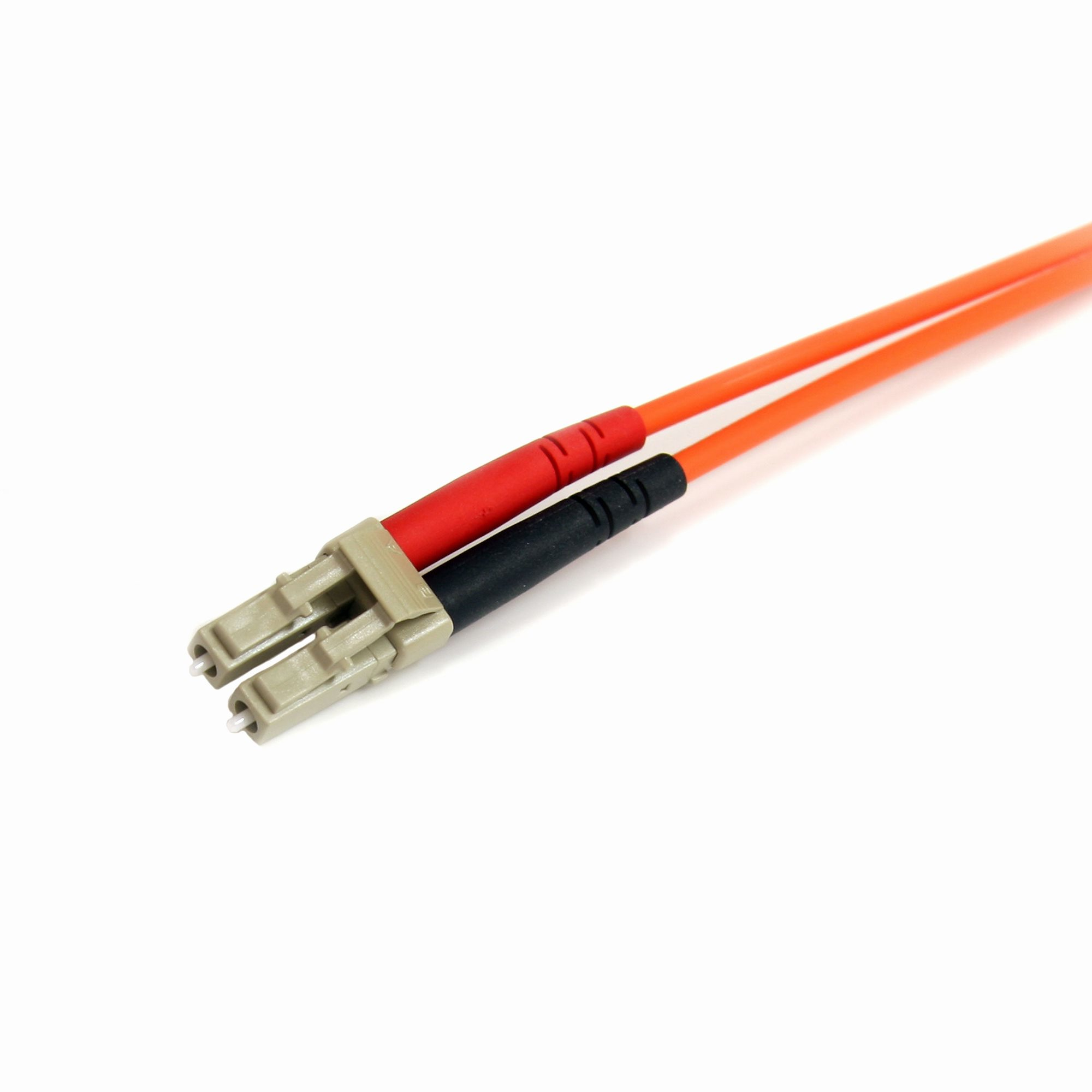 StarTech.com Câble patch à fibre optique duplex 62,5/125 multimode 1 m LC - ST - Cordon de raccordement - LC multi-mode (M) pour ST multi-mode (M) - 1 m - fibre optique - duplex - 62,5 / 125 microns - orange