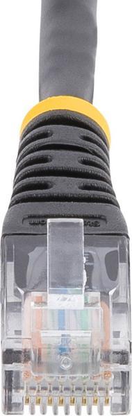 StarTech.com Câble patch UTP Cat5e de 15 m avec RJ45 moulé blanc - Cordon de connexion de 15 m - Cordon de raccordement - RJ-45 (M) pour RJ-45 (M) - 15 m - UTP - CAT 5e - moulé - noir