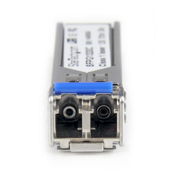 StarTech.com Module transceiver SFP Mini-GBIC fibre optique monomode LC Gigabit DDM, compatible Cisco - Émetteur-récepteur SFP 1310nm 20km - Module transmetteur SFP (mini-GBIC) - 1GbE - 1000Base-LH - mode unique LC - jusqu'à 20 km - 1310 nm - pour P/N: ET