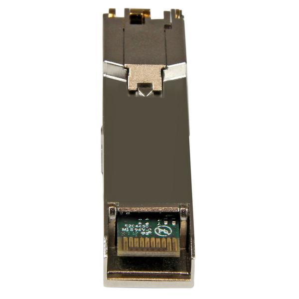 StarTech.com SFP RJ45 - 1000Base-T - Module SFP cuivre - Gigabit - Compatible Juniper EX-SFP-1GE-T - SFP 1G - Mini-GBIC - 100 m - Module transmetteur SFP (mini-GBIC) (équivalent à : Juniper EX-SFP-1GE-T) - 1GbE - 1000Base-T - RJ-45 - jusqu'à 100 m