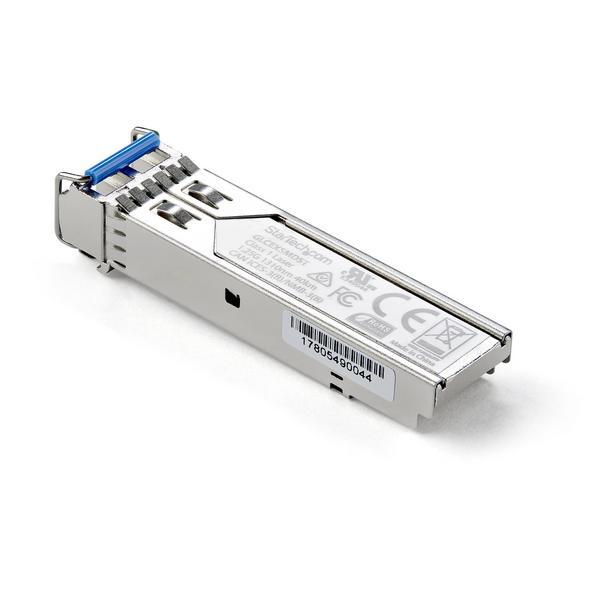StarTech.com SFP fibre - 1000Base-EX - Module SFP fibre optique - Gigabit - Compatible Cisco GLC-EX-SMD - Monomode LC - 1310nm - 40 km - Module transmetteur SFP (mini-GBIC) (équivalent à : Cisco GLC-EX-SMD) - 1GbE - 1000Base-EX - mode unique LC - jusqu'à