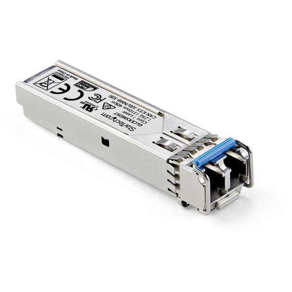 StarTech.com SFP fibre - 1000Base-EX - Module SFP fibre optique - Gigabit - Compatible Cisco GLC-EX-SMD - Monomode LC - 1310nm - 40 km - Module transmetteur SFP (mini-GBIC) (équivalent à : Cisco GLC-EX-SMD) - 1GbE - 1000Base-EX - mode unique LC - jusqu'à