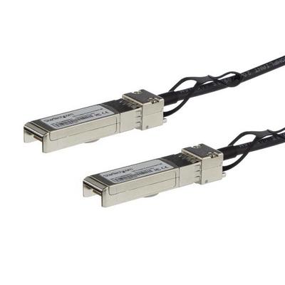 StarTech.com Câble SFP+ à connexion directe de 3 m - Compatible avec Juniper EX-SFP-10GE-DAC-5M - Cordon SFP+ 10G - Câble twinax passif - Câble d'attache directe 10GBase - SFP+ verrouillé pour SFP+ verrouillé - 3 m - twinaxial - SFF-8431/SFF-8432 - passif