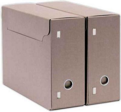 1 Carton de 50 Boîtes à archives communales carton solide pour format A4 et Folio