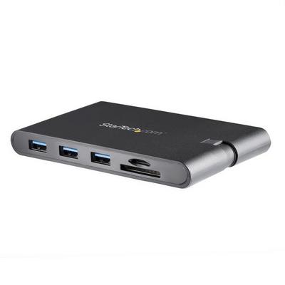 StarTech.com Adaptateur multiport USB-C avec HDMI et VGA - Lecteur SD - Station d'accueil - USB-C - HDMI, VGA - 1GbE