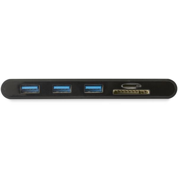 StarTech.com Adaptateur multiport USB-C avec HDMI et VGA - Lecteur SD - Station d'accueil - USB-C - HDMI, VGA - 1GbE