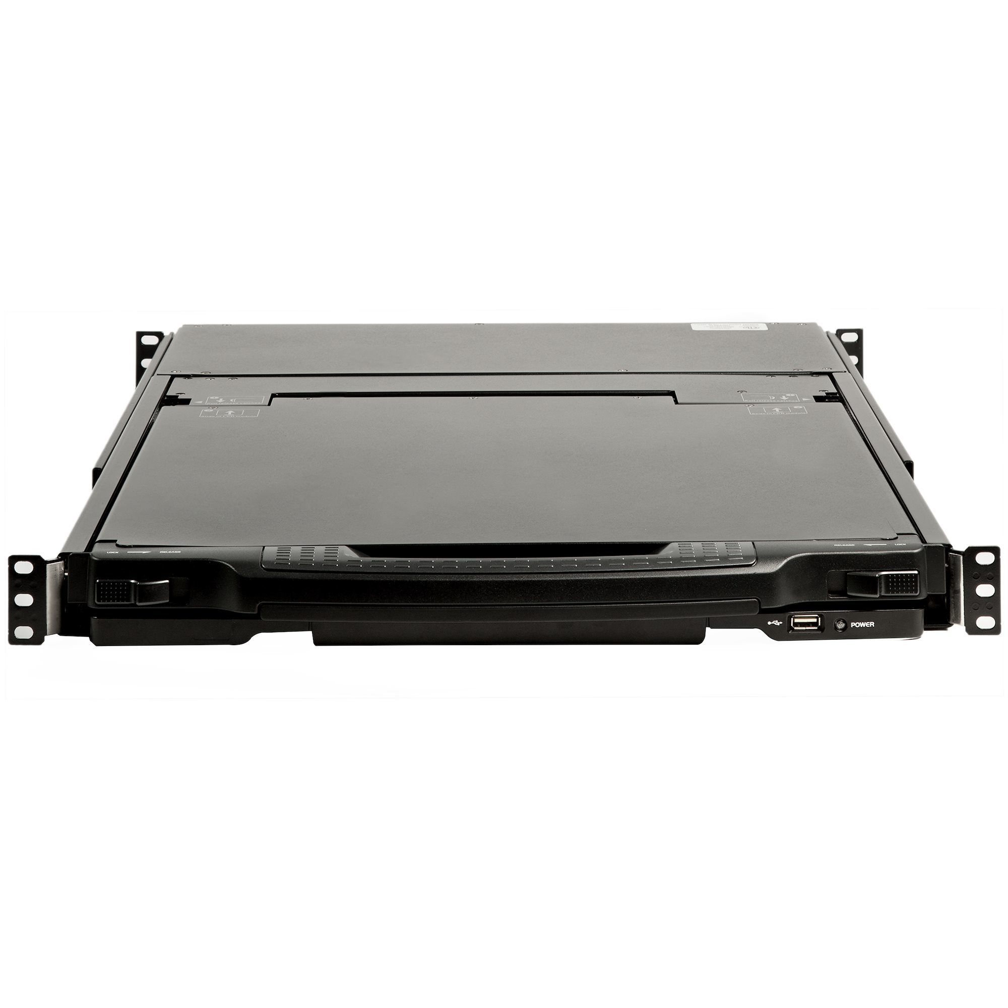StarTech.com Console LCD de 17,3" 1080p HD à montage en rack 1U avec clavier américain - Interface VGA - Câble KVM inclus - Console KVM avec commutateur KVM - 1 ports - USB - 17.3" - rack-montable - 1920 x 1080 Full HD (1080p) @ 60 Hz - 250 cd/m² - 650:1