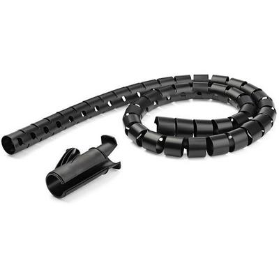 Voici une solution simple et rapide pour organiser vos câbles. Ce passe-câbles en spirales''enroule autour de vos câbles pour dégager votre zone de travail, tout en protégeant vos câbles de l''abrasion.Les dimensions du passe-câbles extensible sont idéale