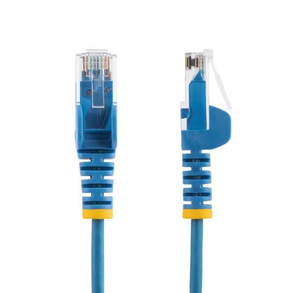 Ce câble CAT6 fin répond à toutes les spécifications de câble patch de catégorie 6 et fournit une connexion réseau Gigabit fiable dans les centres de données haute densité.Passage facile des câblesLa conception de ce câble de connexion CAT6 fin est 36 % p