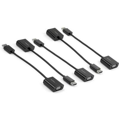 Ce lot de 5adaptateurs DisplayPort vers VGAvous permet de connecter votreordinateur équipé d''un portDisplayPortà unmoniteur ouà un vidéoprojecteur VGA et est disponible par lot pour plus d''efficacité.Optimisation de l''efficacitéConçu pour faciliter le