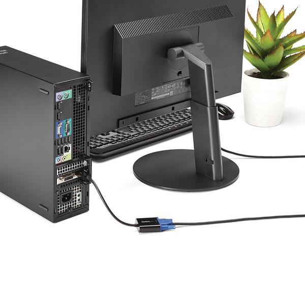 Ce lot de 5adaptateurs DisplayPort vers VGAvous permet de connecter votreordinateur équipé d''un portDisplayPortà unmoniteur ouà un vidéoprojecteur VGA et est disponible par lot pour plus d''efficacité.Optimisation de l''efficacitéConçu pour faciliter le