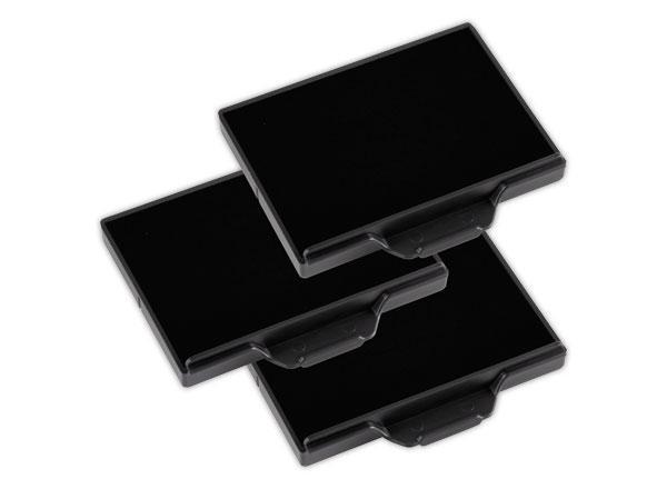 1 Blister de 3 Encriers Trodat 6/58 noir