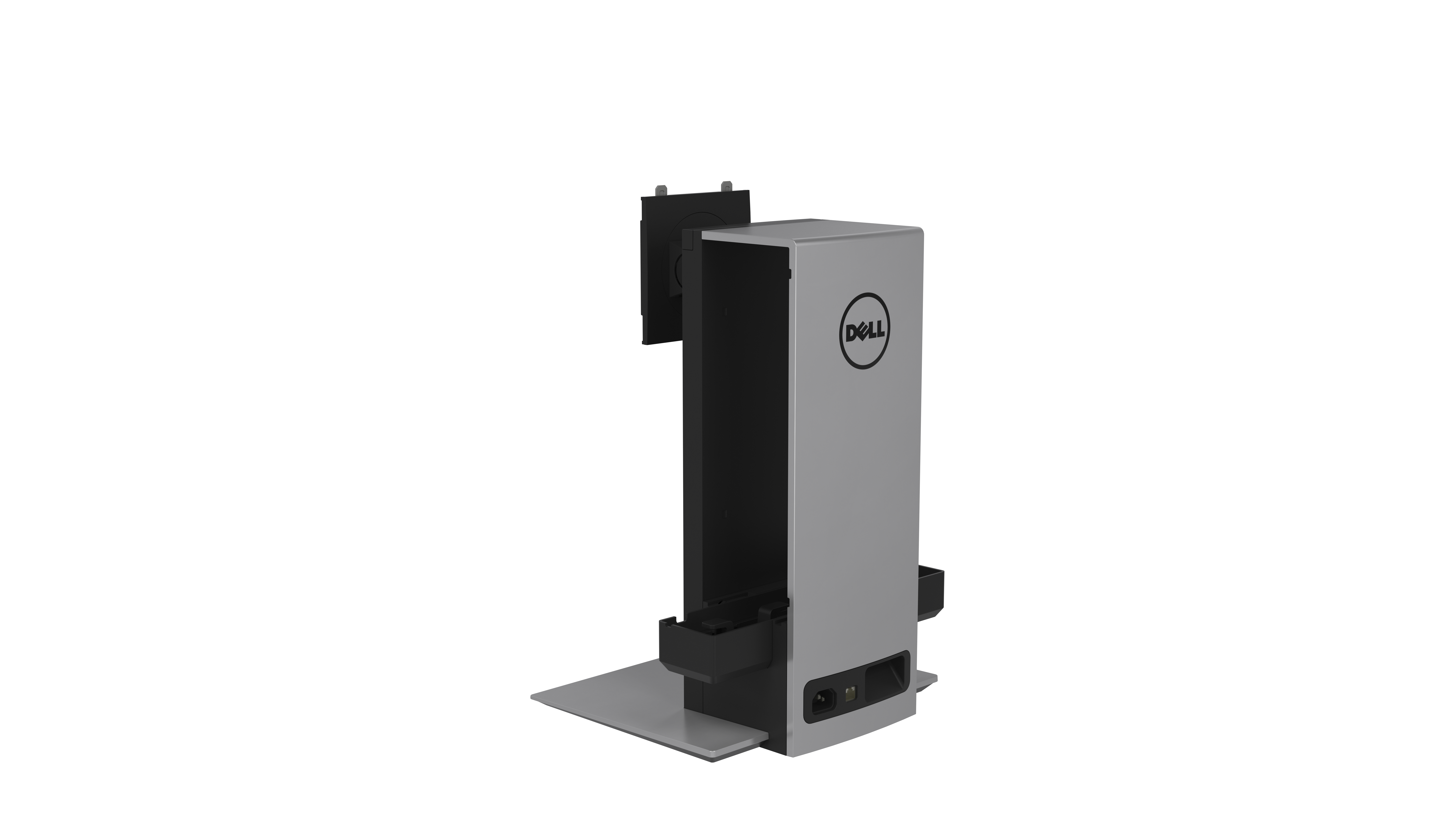 Dell OSS21 - Support pour moniteur/ordinateur de bureau - 19"-27" - argent platine