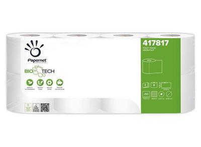 1 Pack de 8 Rouleaux de papier toilette BIO TECH triple épaisseur