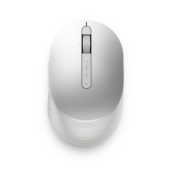 Dell Premier MS7421W - Souris - optique - 7 boutons - sans fil - 2.4 GHz, Bluetooth 5.0 - argent platine - avec 3 years NBD Advance Exchange