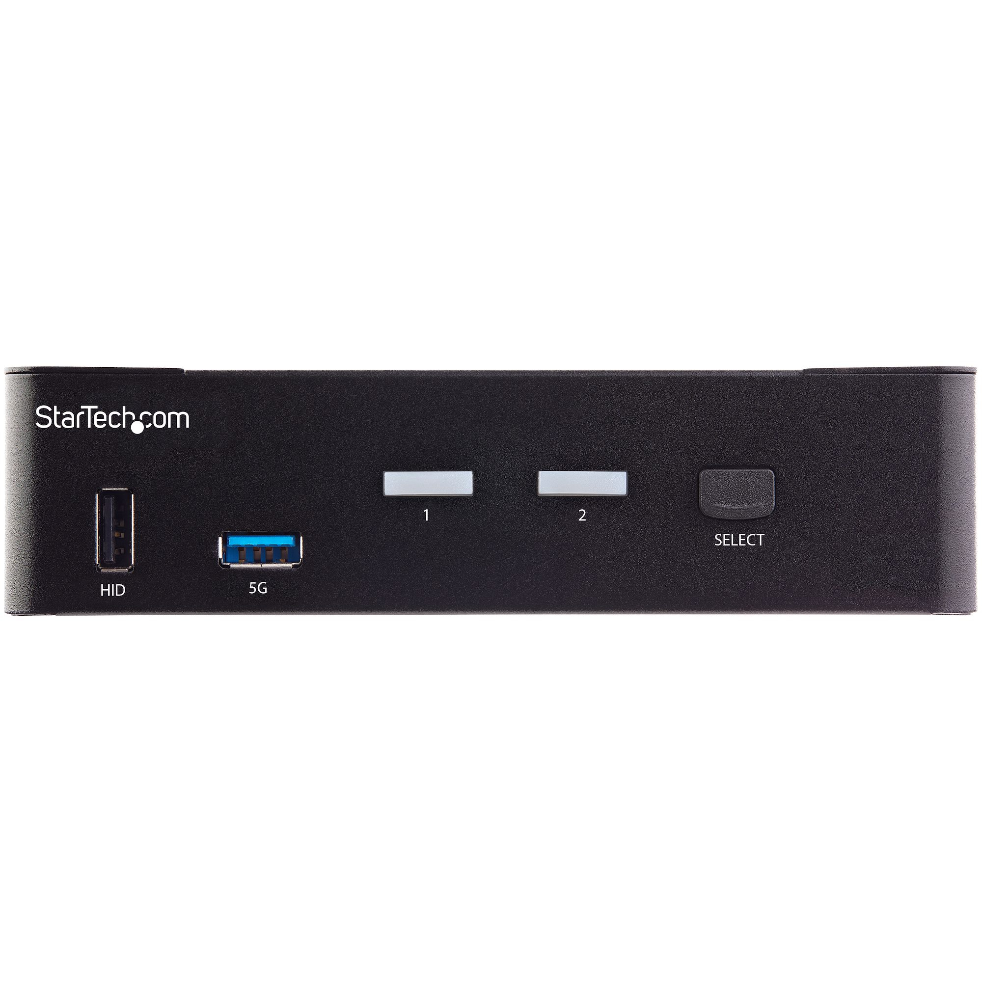 StarTech.com Commutateur KVM HDMI à 2 Ports - Moniteur Unique 4K 60Hz Ultra HDR - KVM de Bureau HDMI 2.0 avec Hub USB 3.0 (5Gbps) et 4x USB 2.0 HID, Audio - Commutation par Touches - TAA (SV231HU34K6) - Commutateur écran-clavier-souris/audio - 2 x KVM / a