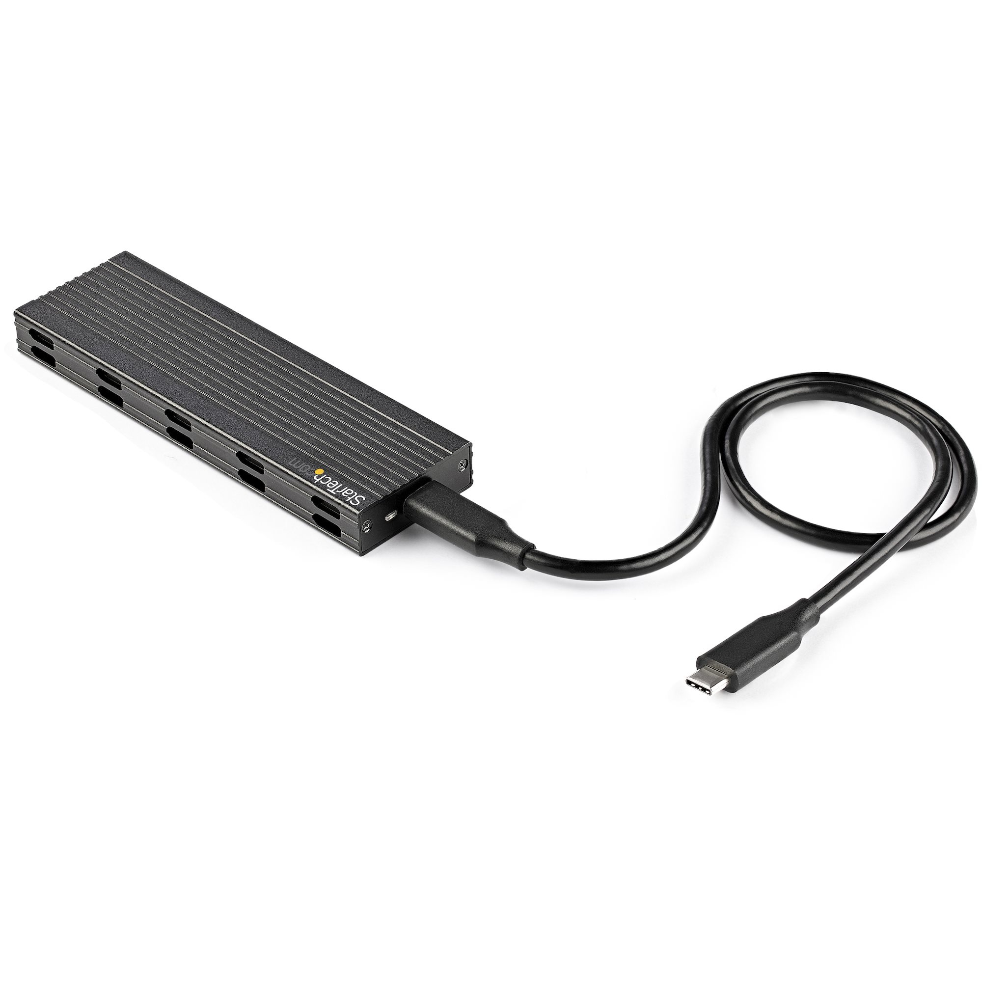 <p>Transformez votre SSD PCIe M.2 NVMe ou SATA AHCI M.2 en une solution de stockage externe USB hautement portable. Ce boîtier est doté d'un port USB 3.2 Gen 2x1 (10 Gbit/s) avec prise en charge UASP et PCIe 3.0 offrant des vitesses de transfert de donnée