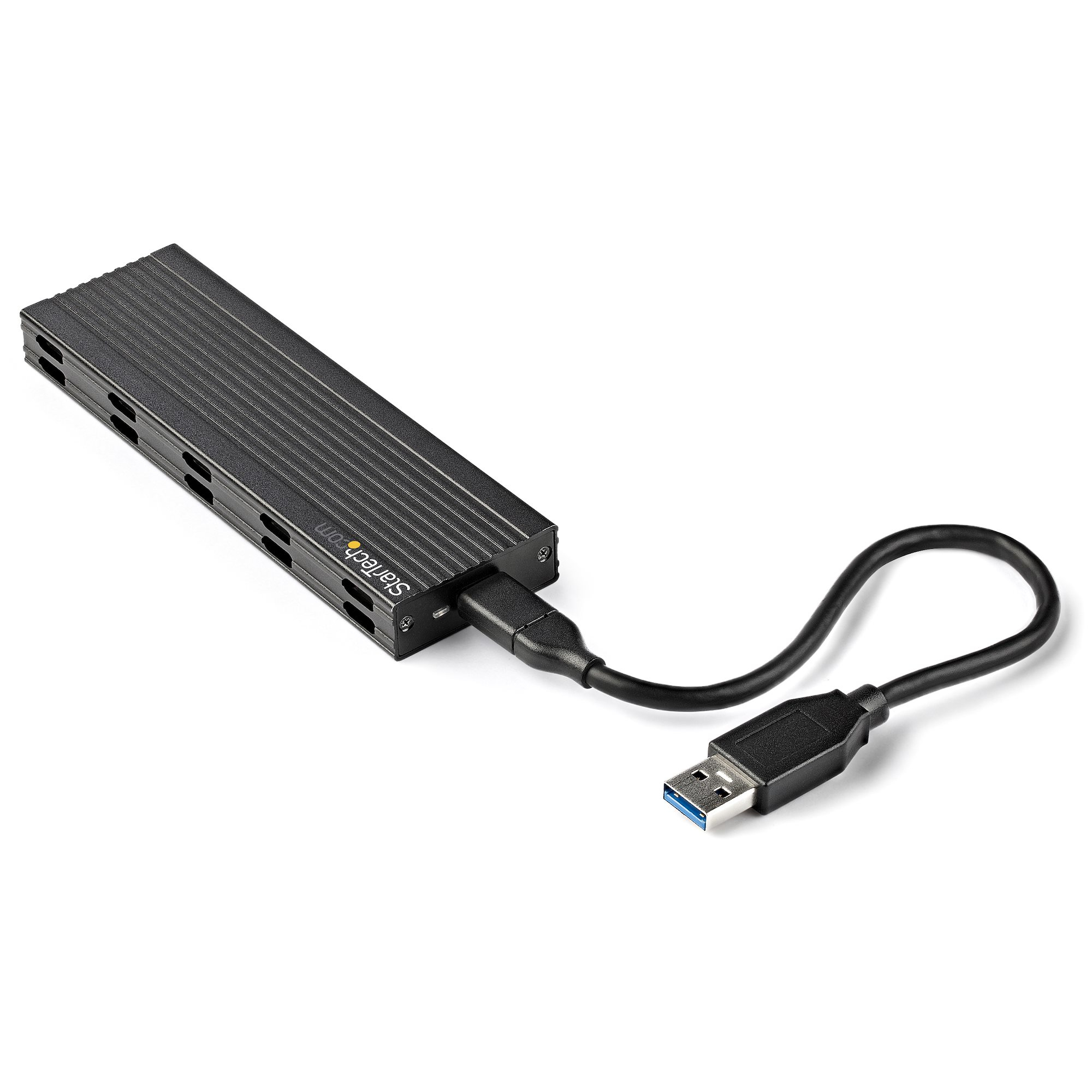 <p>Transformez votre SSD PCIe M.2 NVMe ou SATA AHCI M.2 en une solution de stockage externe USB hautement portable. Ce boîtier est doté d'un port USB 3.2 Gen 2x1 (10 Gbit/s) avec prise en charge UASP et PCIe 3.0 offrant des vitesses de transfert de donnée