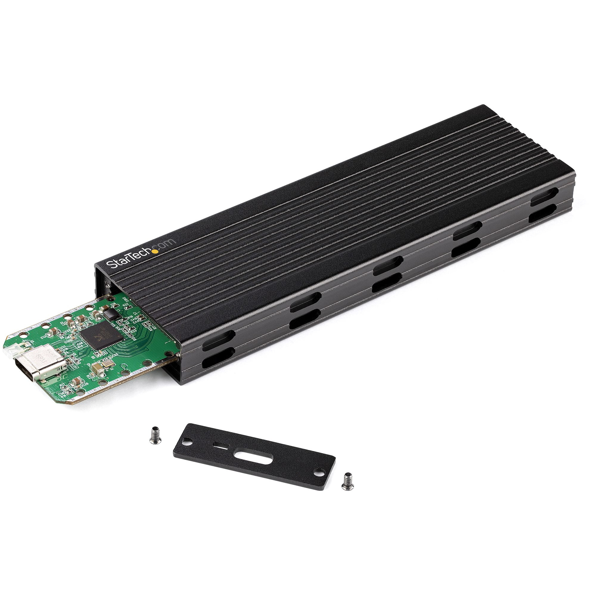 <p>Transformez votre SSD PCIe M.2 NVMe ou SATA AHCI M.2 en une solution de stockage externe USB hautement portable. Ce boîtier est doté d'un port USB 3.2 Gen 2x1 (10 Gbit/s) avec prise en charge UASP et PCIe 3.0 offrant des vitesses de transfert de donnée