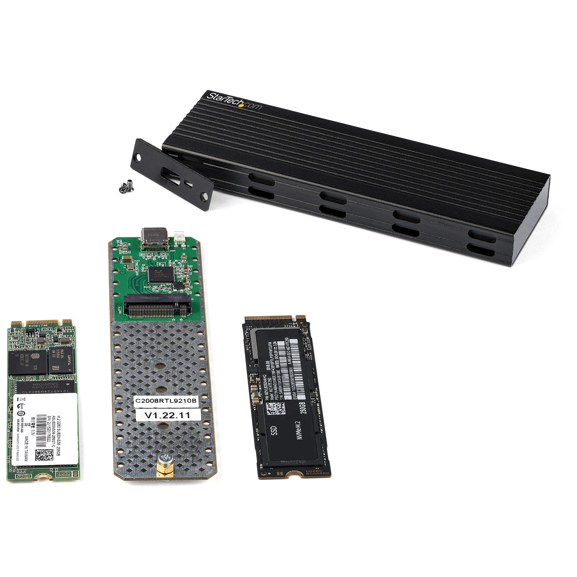 <p>Transformez votre SSD PCIe M.2 NVMe ou SATA AHCI M.2 en une solution de stockage externe USB hautement portable. Ce boîtier est doté d'un port USB 3.2 Gen 2x1 (10 Gbit/s) avec prise en charge UASP et PCIe 3.0 offrant des vitesses de transfert de donnée