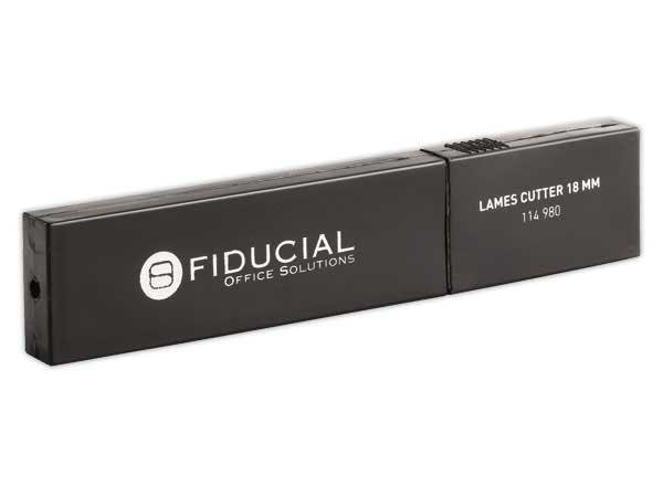1 Etui de 10 Lames de cutter 18 mm FIDUCIAL