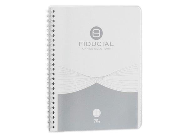 1 Cahier spirale FIDUCIAL 70g, 17 x22 cm,100 pages, 5x5