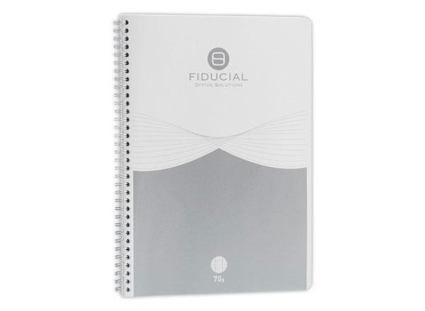 1 Cahier spirale FIDUCIAL 70g, A4, 180 pages, seyes