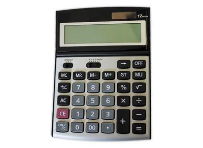 1 Calculatrice de bureau FIDUCIAL G12 grandes dimensions - 12 chiffres