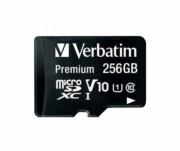 Verbatim Premium - Carte mémoire flash (adaptateur SD inclus(e)) - 256 Go - UHS Class 1 / Class10 - microSDXC UHS-I