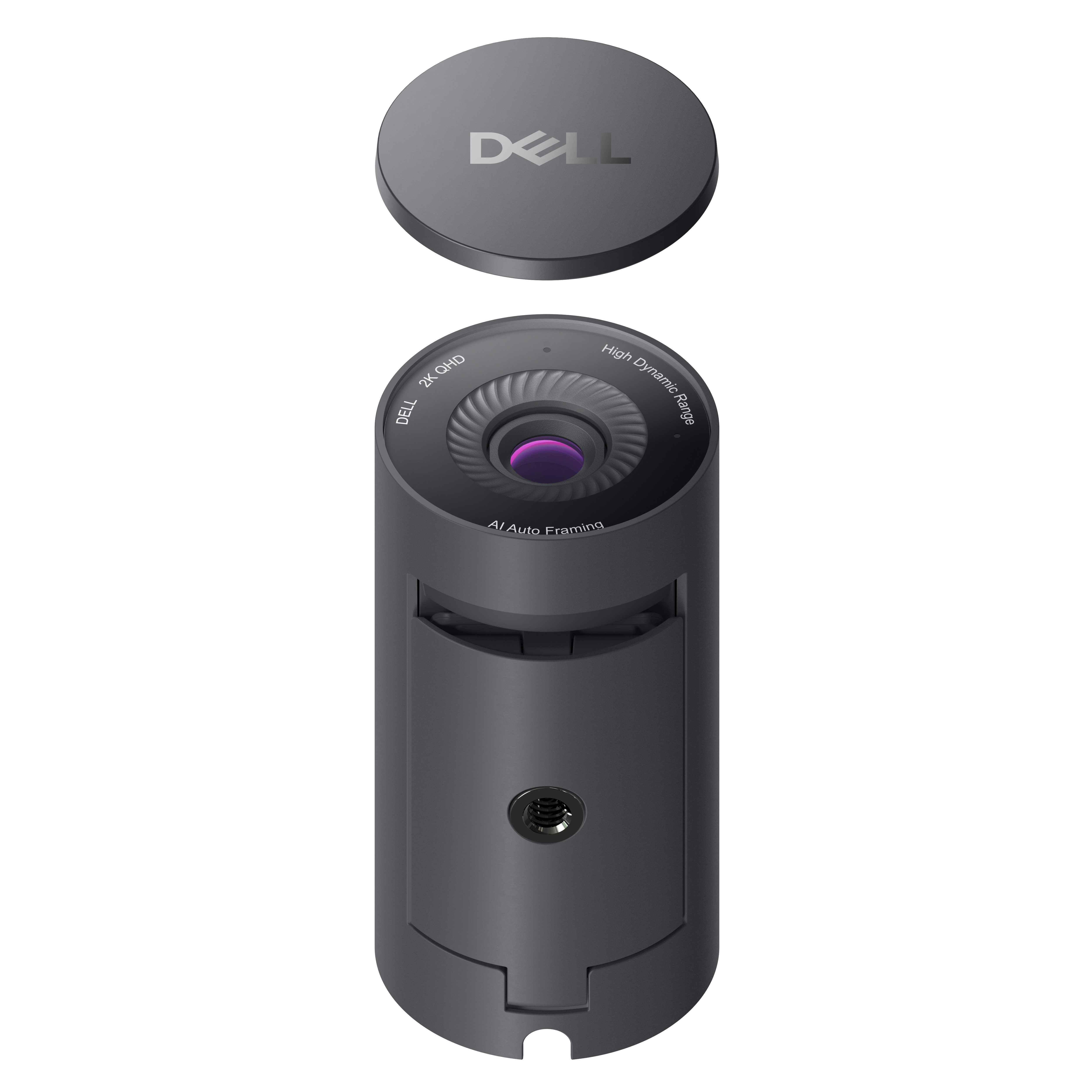 Dell Pro WB5023 - Webcam - couleur - 2560 x 1440 - audio - USB 2.0