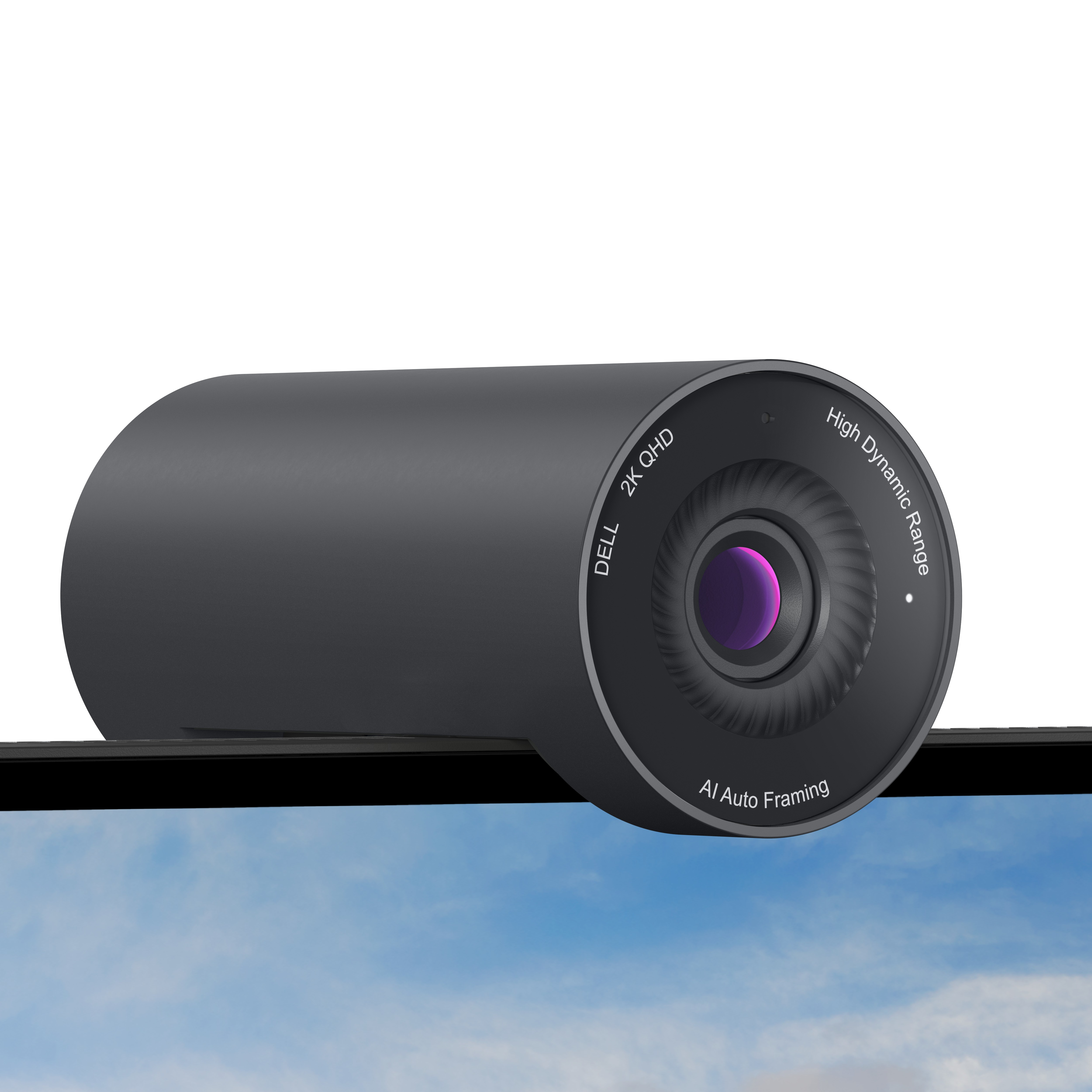 Dell Pro WB5023 - Webcam - couleur - 2560 x 1440 - audio - USB 2.0