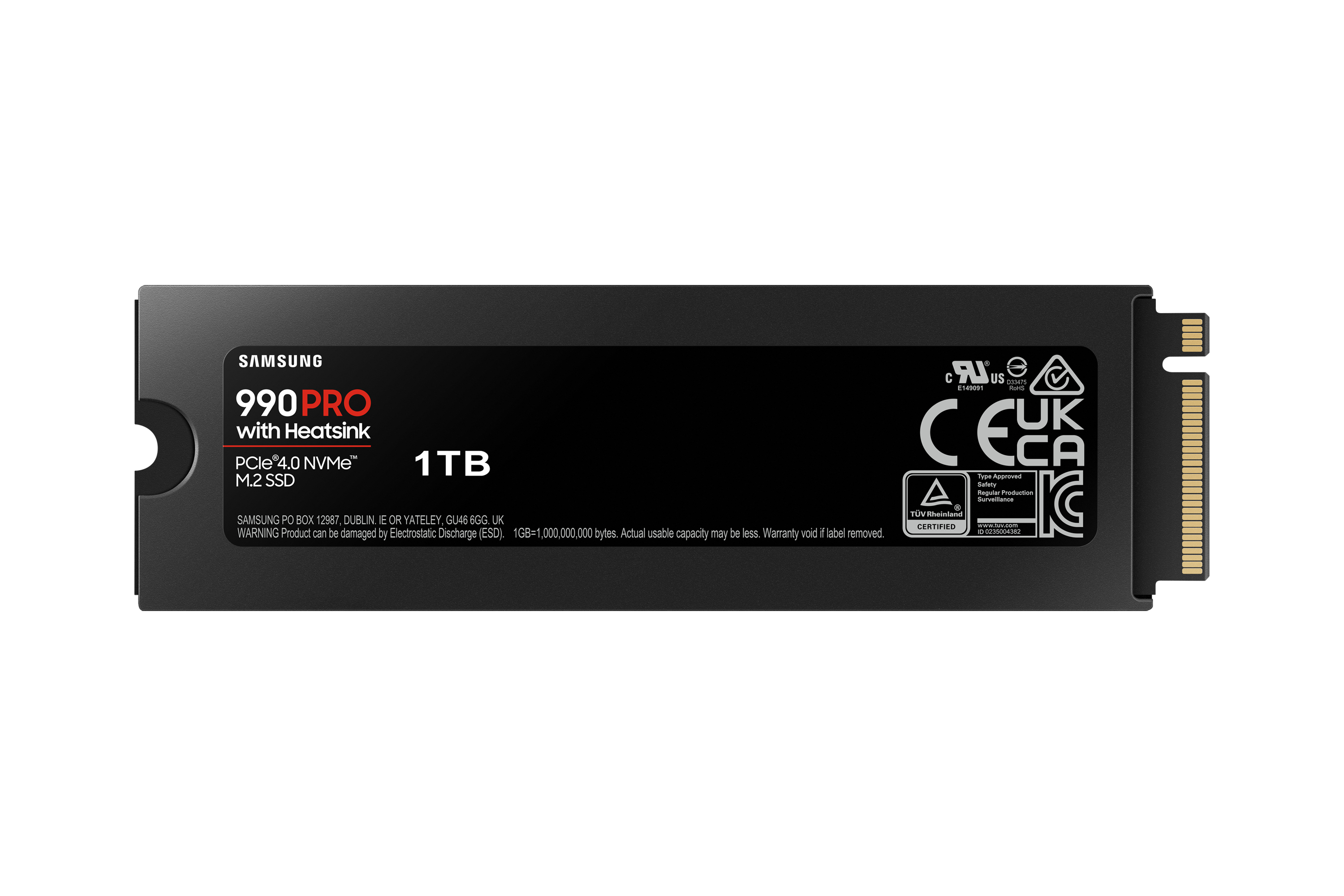 990 Pro M.2 NVMe 1TB + heatsink