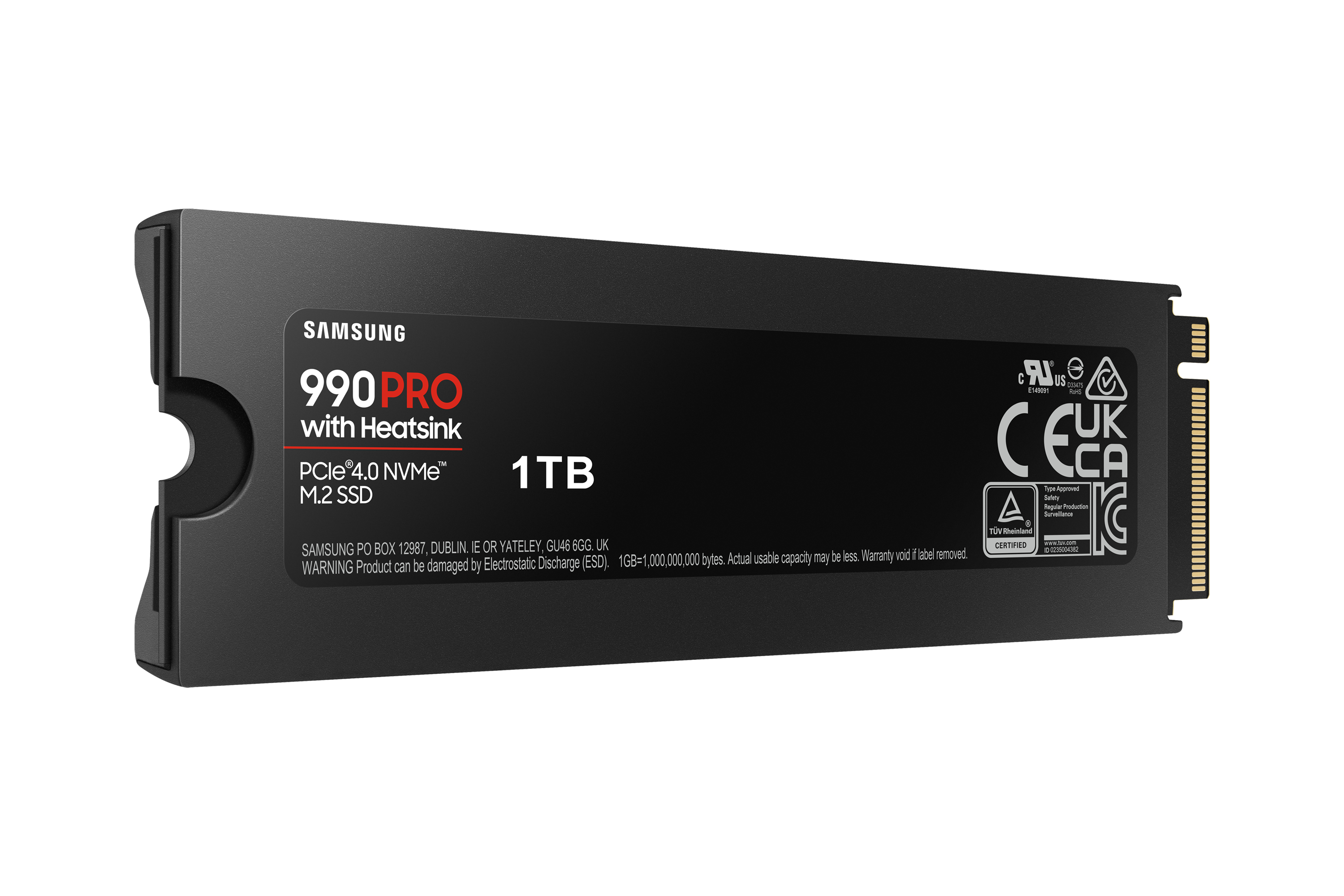 990 Pro M.2 NVMe 1TB + heatsink
