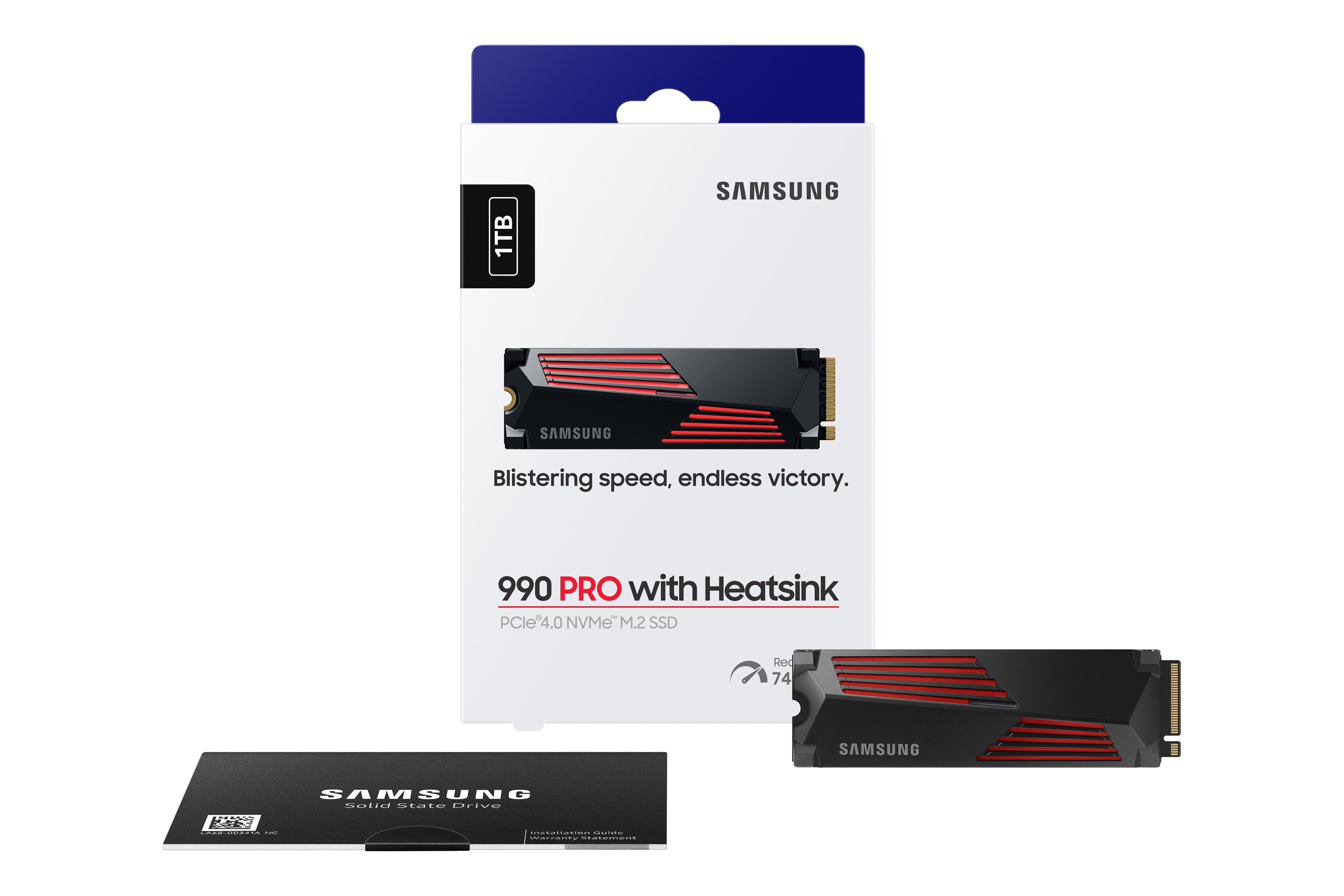 990 Pro M.2 NVMe 1TB + heatsink