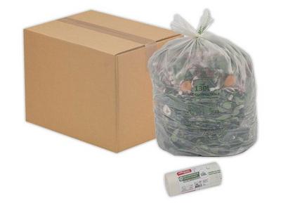 1 Carton de 100 Sacs ATOUBIO pour déchets quotidiens 130L